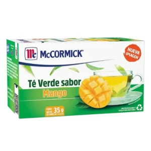 Té Verde sabor Mango	25 / 1,4 g