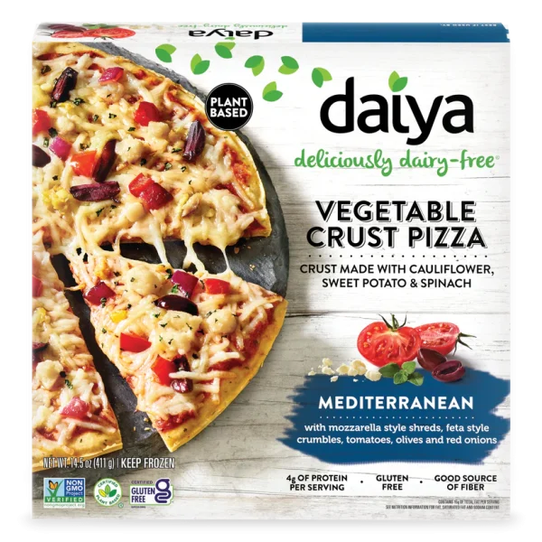 VEGETABLE CRUST PIZZA MEDITERRANEAN