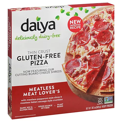 THIN CRUST GLUTEN-FREE PIZZA MEATLESS MEAT LOVER’S