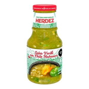 Salsa Verde con Chile Habanero 240 g