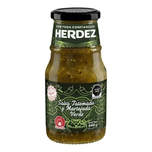 Salsa Tatemada y Martajada Verde 440 g