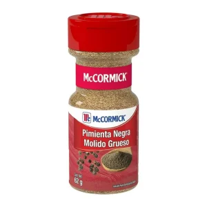 Pimienta Negra Molida	64 g