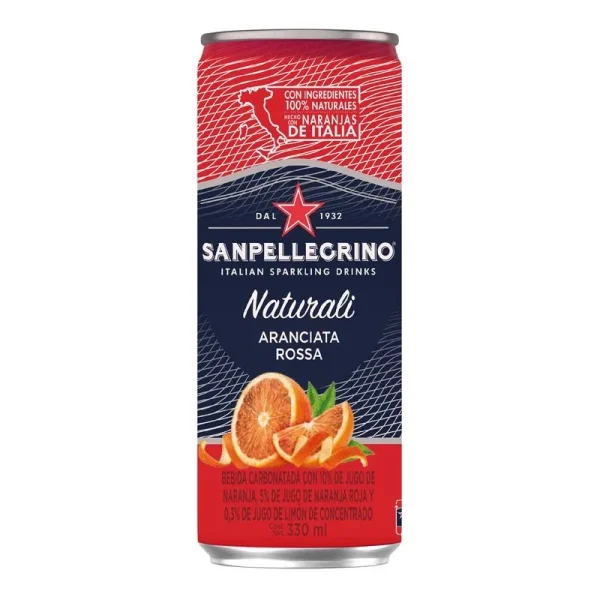 Agua San Pellegrino Aranciata Rossa