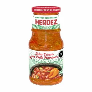 Salsa Casera con Chile Habanero 453 g