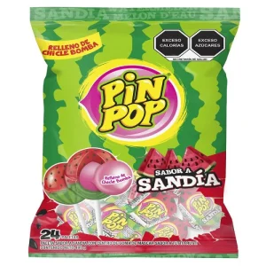 Paletas Pin Pop Sandia Bolsa