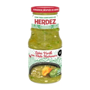 Salsa Verde con Chile Habanero 453 g