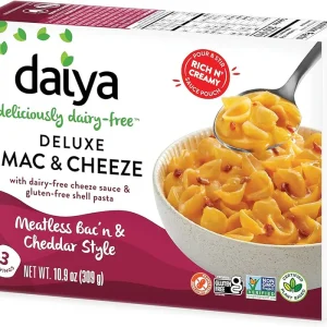 MAC & CHEEZE MEATLESS BAC’N & CHEDDAR STYLE