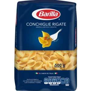 PASTAS CORTAS Conchiglie Rigate 500 gr